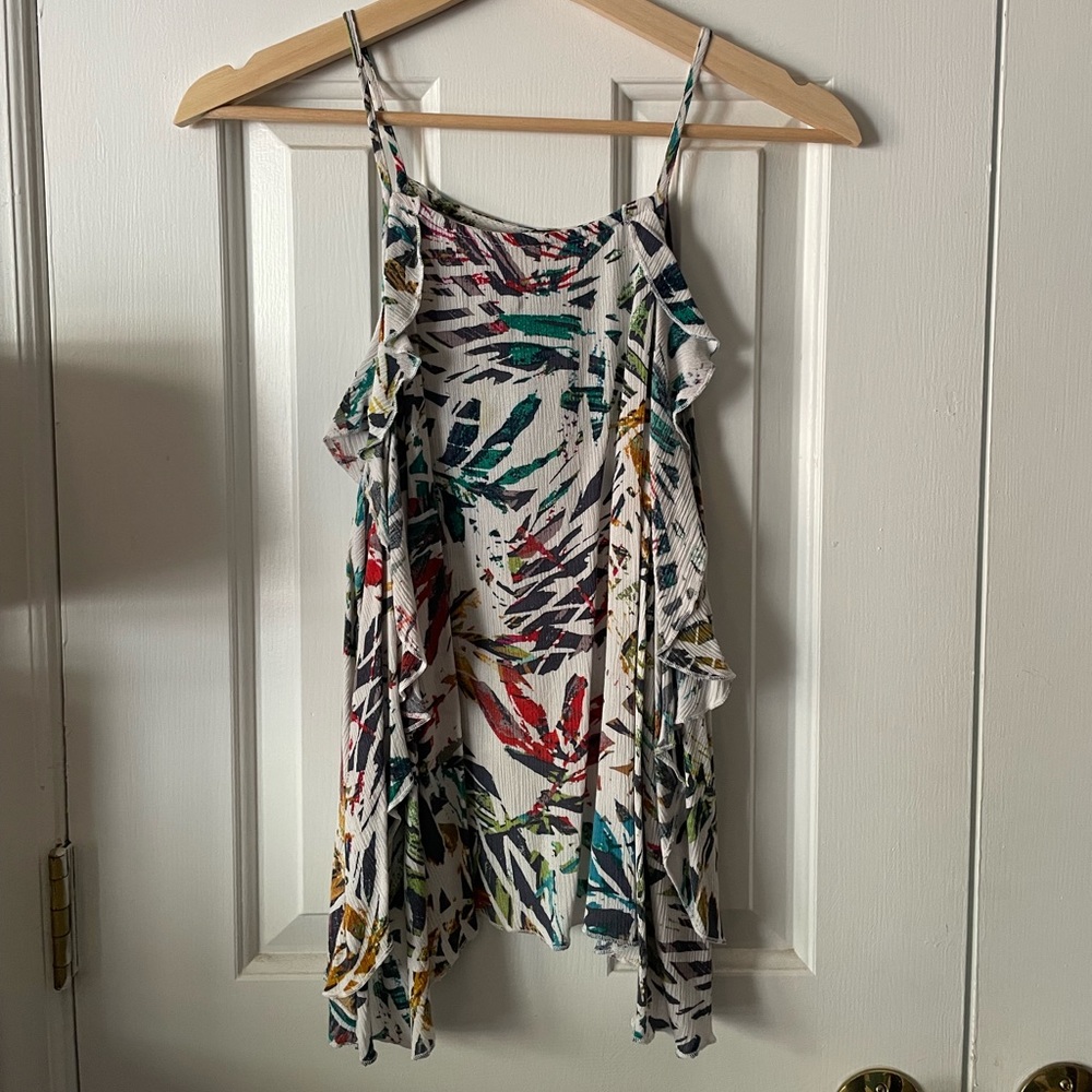 Flowy Multicolored Mossimo Supply Co Spaghetti Strap Tank
